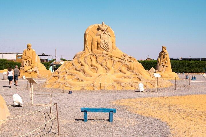 Sand City Tour med billetter og privat transfer fra Hurghada