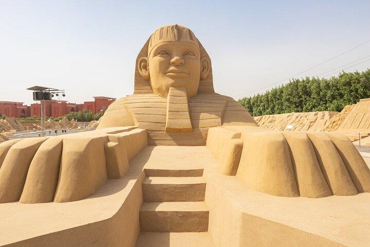 Sand City Tour med billetter og privat transfer fra Hurghada
