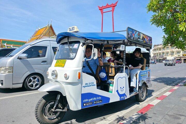 Tour Cultural Tuk Tuk de 2 Horas por Bangkok