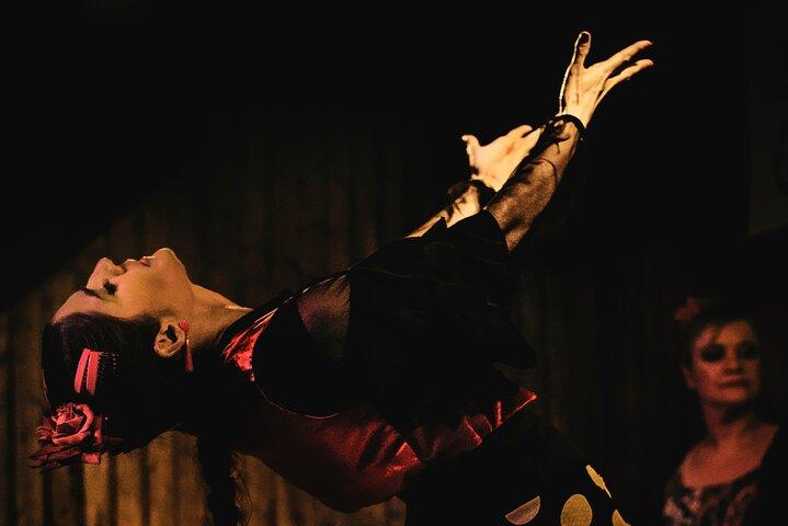 Madrid : Spectacle local de flamenco à El Cortijo