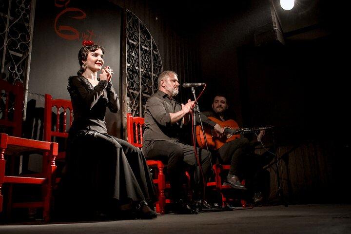 Madrid : Spectacle local de flamenco à El Cortijo