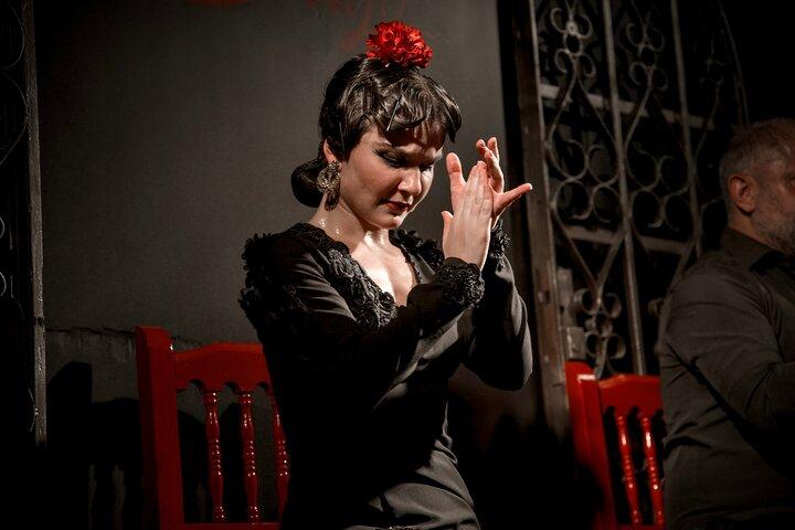 Madrid : Lokale Flamenco-Show im El Cortijo