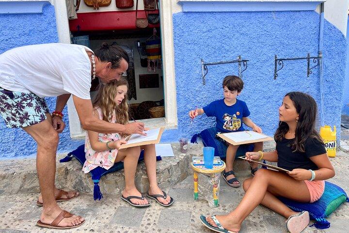 Paint Your Masterpiece with a Local Artist in Chefchaouen