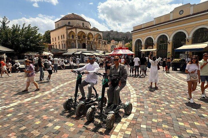 Ancient Athens Electric 4W Scooter Tour