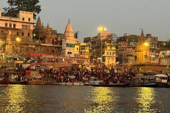 Varanasi & Sarnath : Dagtour met Ganges-boottocht
