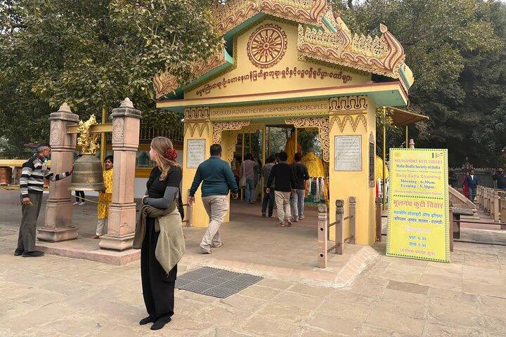 Varanasi: Privat heldagstur med Sarnath og bådtur