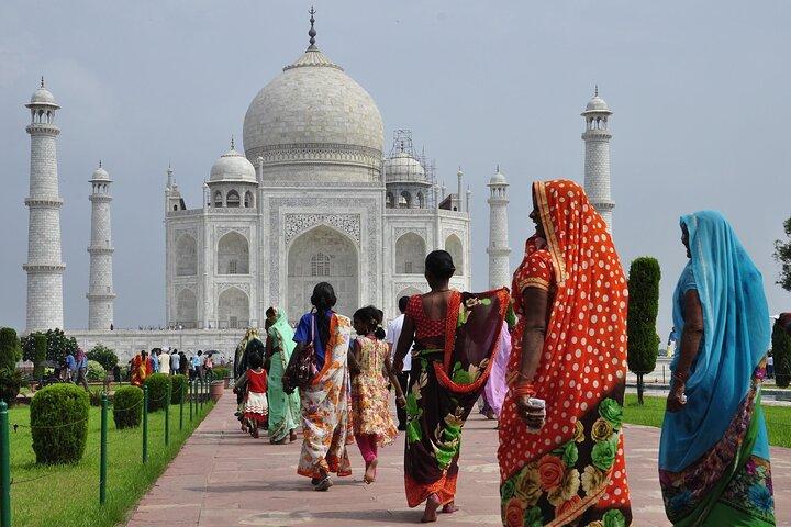 Excursão privada de 3 dias a Delhi, Agra, Jaipur com voo comercial de ida