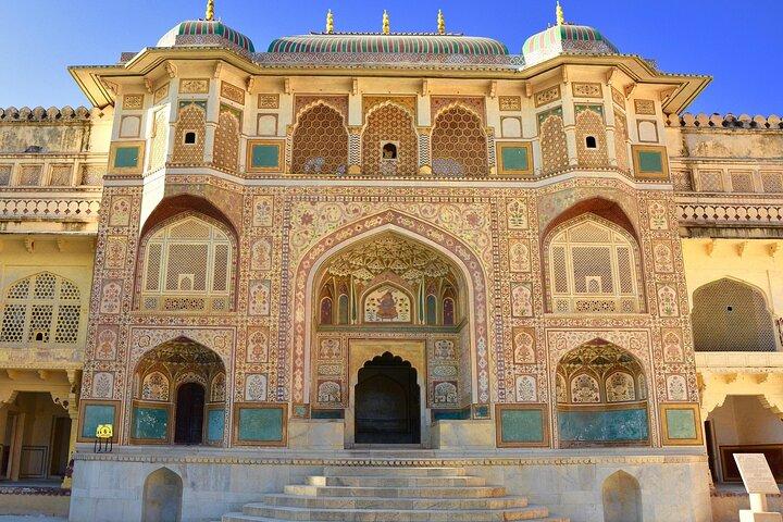 Private 3-tägige Stadtrundfahrt durch Jaipur: Amber Fort, Stadtpalast inklusive Transfers