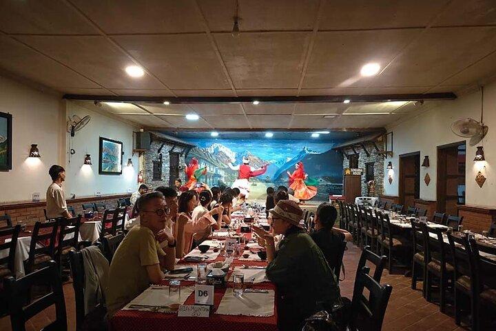 カトマンズ文化ショーとの夕食