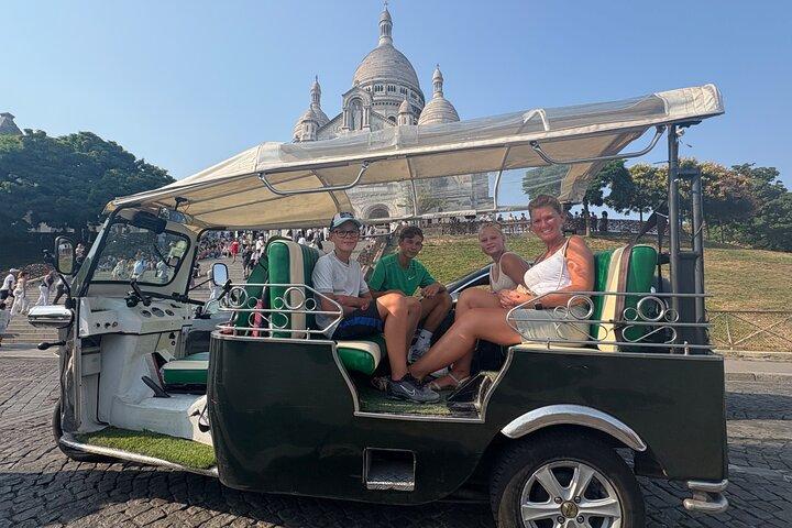 4 uur durende Grand Paris Tour per elektrische Tuk Tuk Zie bijna alles