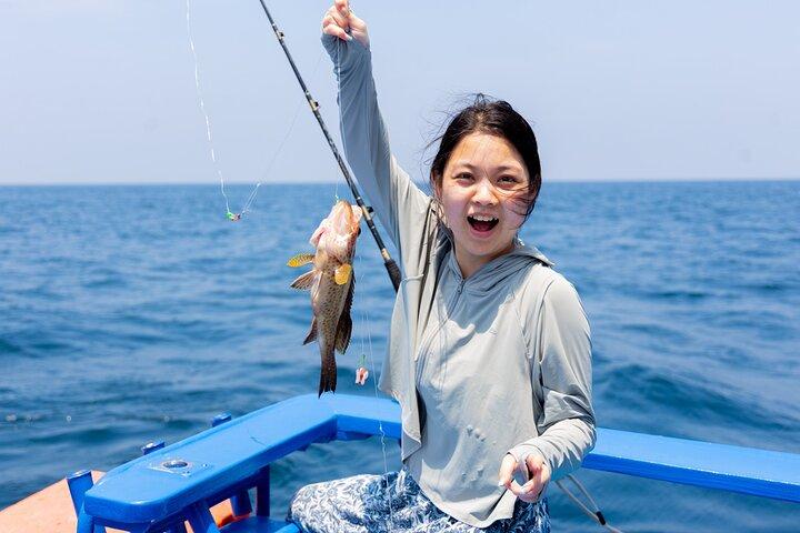 Charter de pesca de trolling e girar privado de Phuket