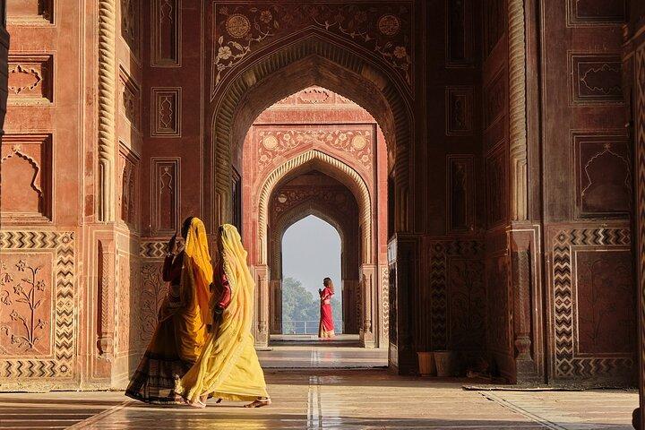 2-dagars tur till Taj Mahal och Agra från Goa med kommersiella flyg från båda sidor