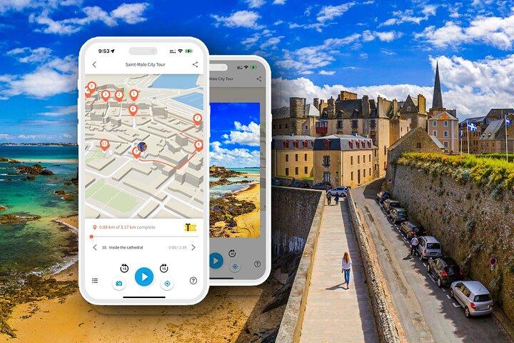 Saint-Malo Rundgang mit Audioguide auf dem Smartphone