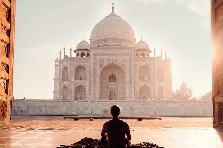 Tagesausflug nach Taj Mahal und Agra von Chennai mit kommerziellen Flügen von beiden Seiten