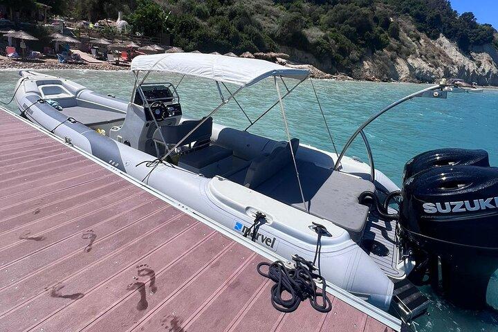 Luxe privécruise op Zakynthos. Kies Noordzijde of Zuidzijde