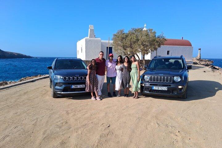 Mykonos Discovery: Privat tur med kryssning eller upphämtning på hotell
