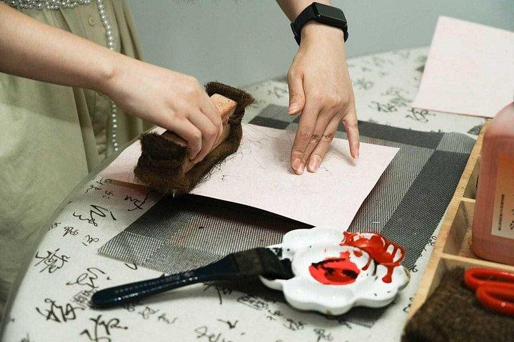 西安市無形文化遺産工芸ワークショップ