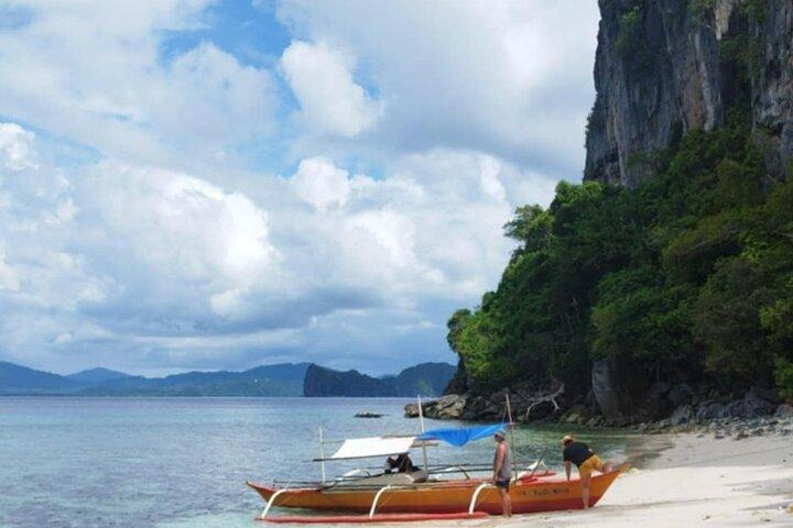 El Nido Palawan pesca con pescadores locales con almuerzo
