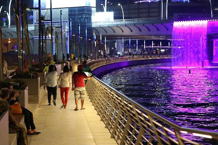 Dubai Evening Tour with Fountain Show, Burj Khalifa & Marina