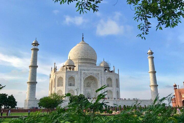 2-dages tur til Taj Mahal og Agra fra Bangalore med kommerciel flyvning på begge sider