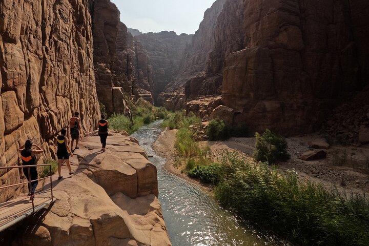 Wadi Mujib Canyoning eventyr i Jordan