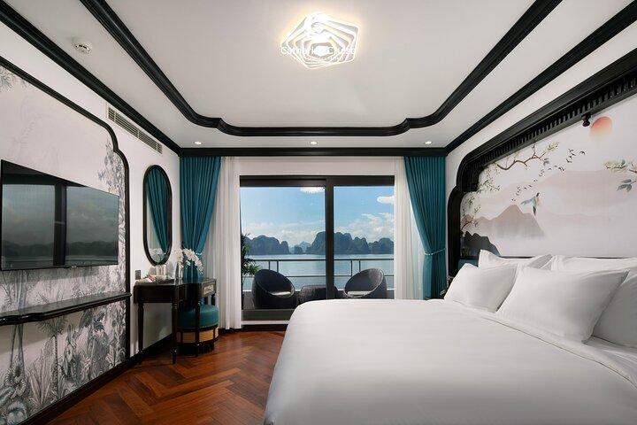 Halong Bay Luxury Retreat 2D1N auf Catherine Cruise Pool und Spa