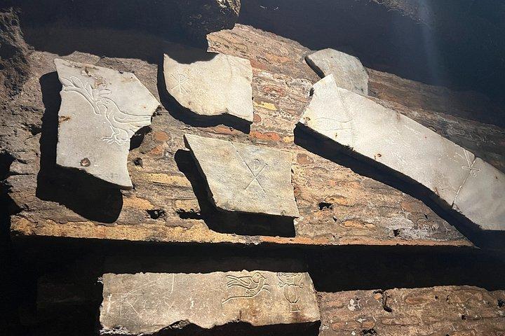 ローマの専用ゴルフカートツアーカタコンベ