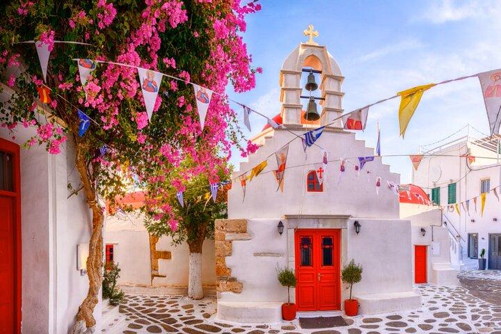 Shore Excursion Relax at the Beach and Explore Mykonos Town