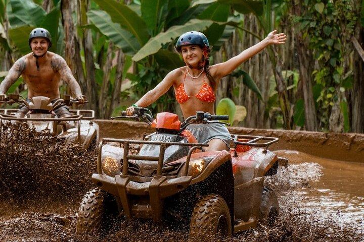 ATV Fyrhjuling Bali med Gorilla Cave & Lunch på Cretya Sunset