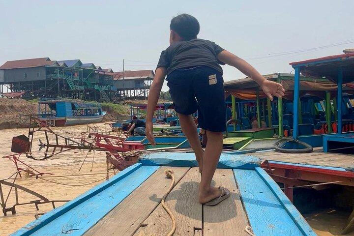 Un viaje a Tonle Sap a través de la aldea flotante de Kampong Phluk