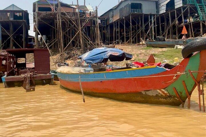 Un viaje a Tonle Sap a través de la aldea flotante de Kampong Phluk