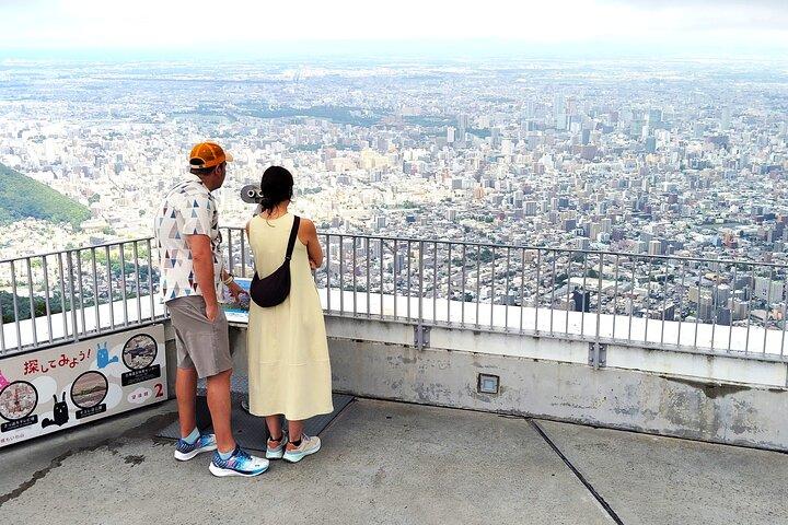 札幌：藻岩山ロープウェイツアー 昼か夜か、4つの選択肢