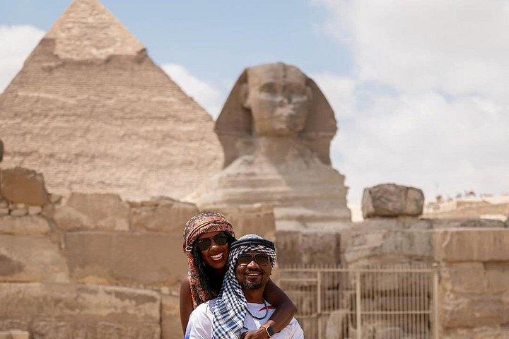 Visita guiada privada a las pirámides y esfinge de Guiza