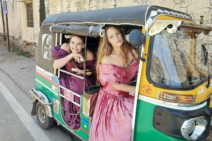 Vivi Jaipur su un Tuk-Tuk