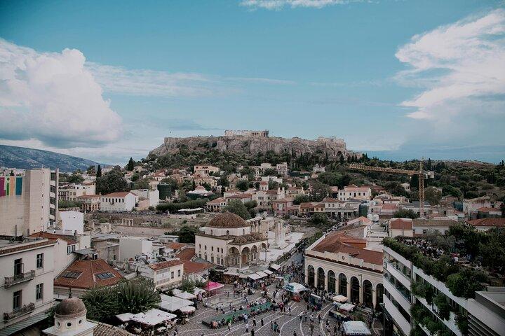 Atenas Tour a pie de 2 horas con un local
