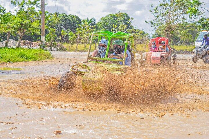 ATV- eller boogieboarding på stranden i Punta Cana