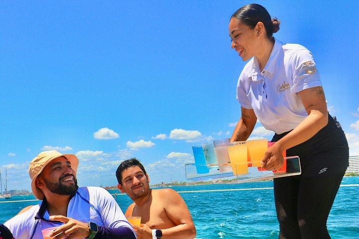 Alt inklusive Isla Mujeres katamaran