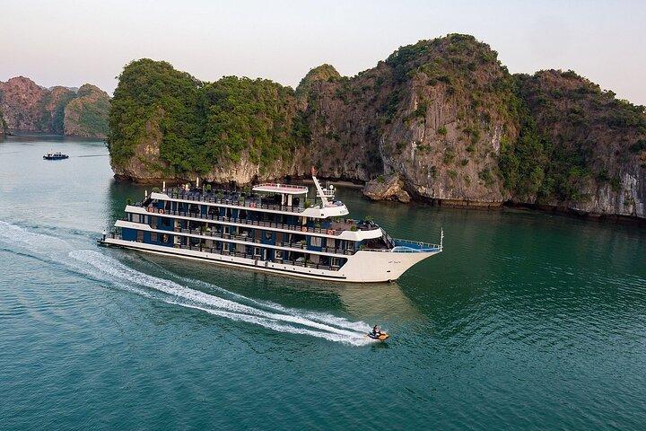 Halong Bay og Lan Ha Bay 2D1N luksus cruise fra Hanoi