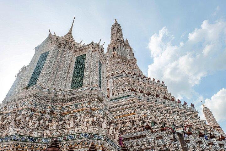 Bangkok City: Vilande Buddha, gryningstemplet och flodkryssning