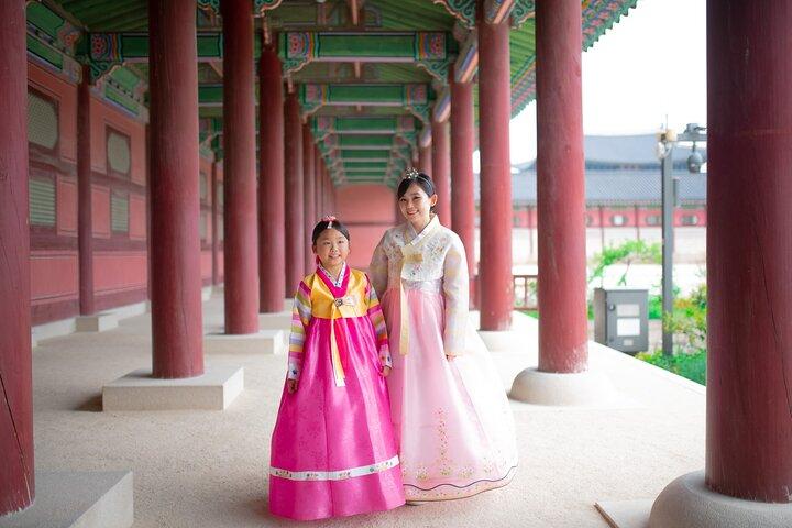 Professionelle Hanbok Fotografie bei Gyeongbokgung