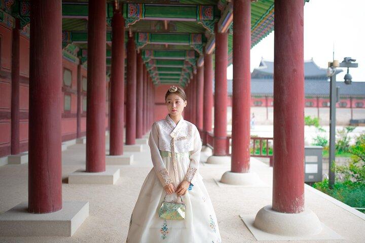 Professionelle Hanbok Fotografie bei Gyeongbokgung