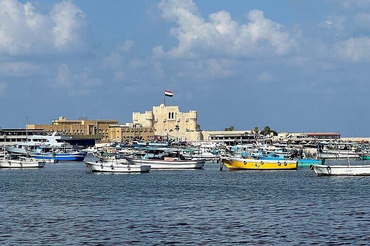 Alexandria Day Trip fra Cairo Hoteller til historiske steder