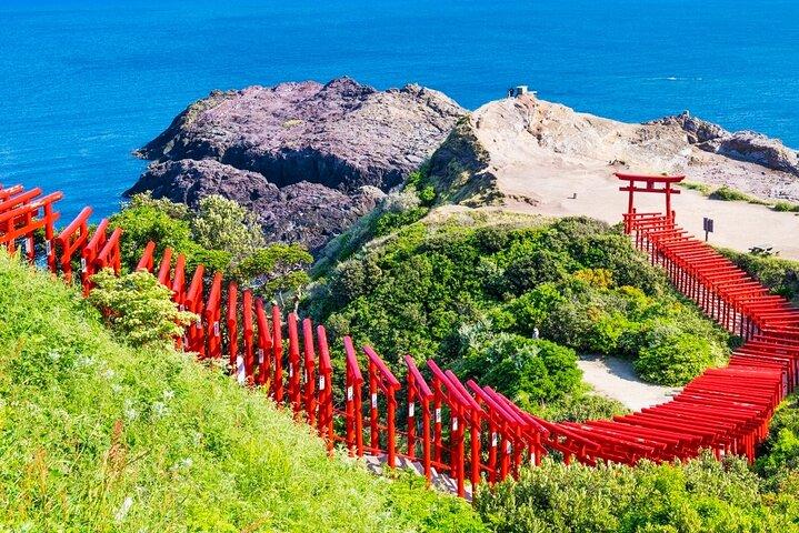 Dagtour naar Noord-Kyushu Akiyoshido Cave en Motonosumi Inari
