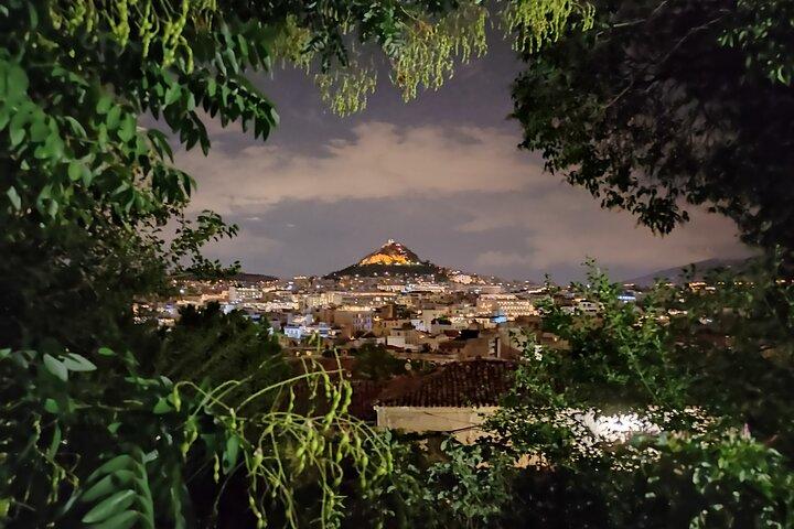 Athens at Night Enchanting Walking Tour and Dinner Delights