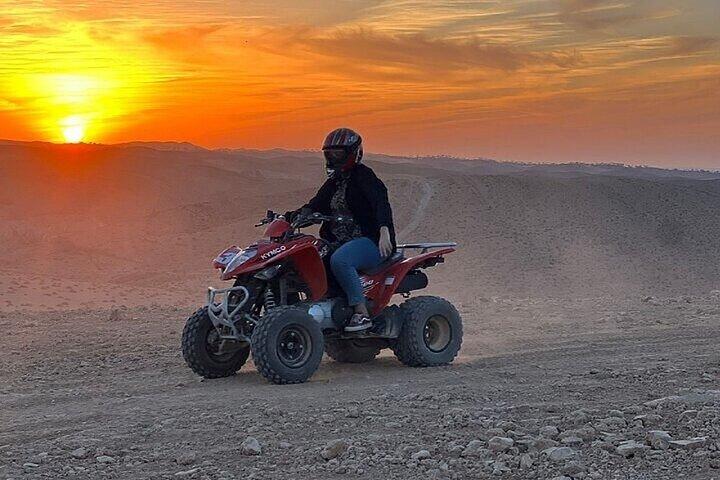 アガファイ砂漠のATV-Quadアドベンチャー（送迎付き ） – マラケシュ