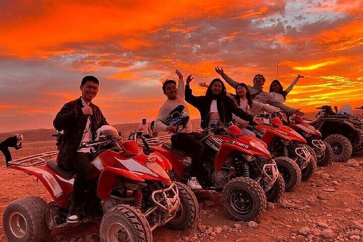 アガファイ砂漠のATV-Quadアドベンチャー（送迎付き ） – マラケシュ
