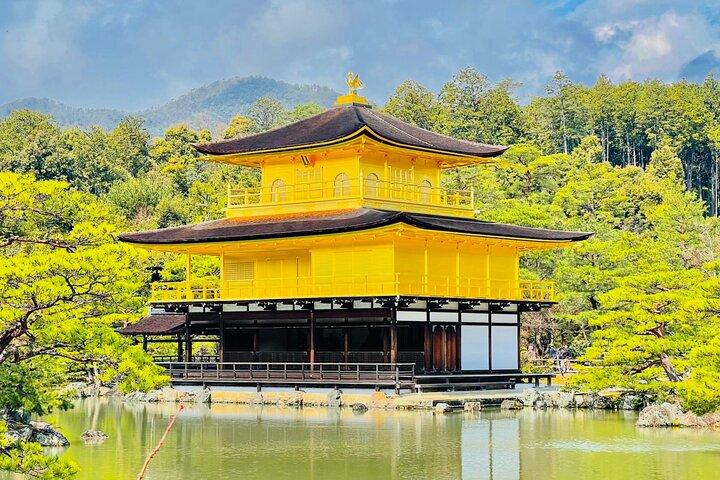 Kyoto Highlights Private Auto Tagestour mit Englisch sprechendem Fortgeschrittener