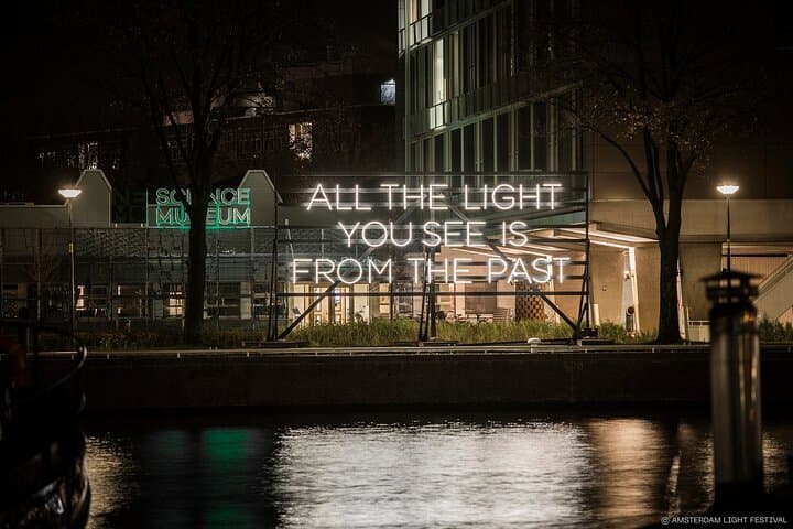 Amsterdam Light Festival Canal Cruise with Wine & Cheese Option