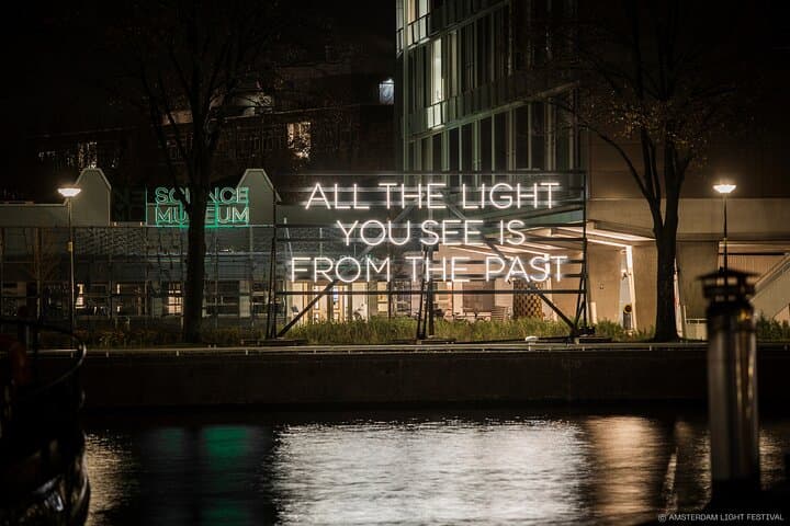 Amsterdam Light Festival Canal Cruise with Wine & Cheese Option