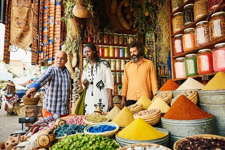 Excursão cultural de Marrakech com meio dia de exploração da Medina